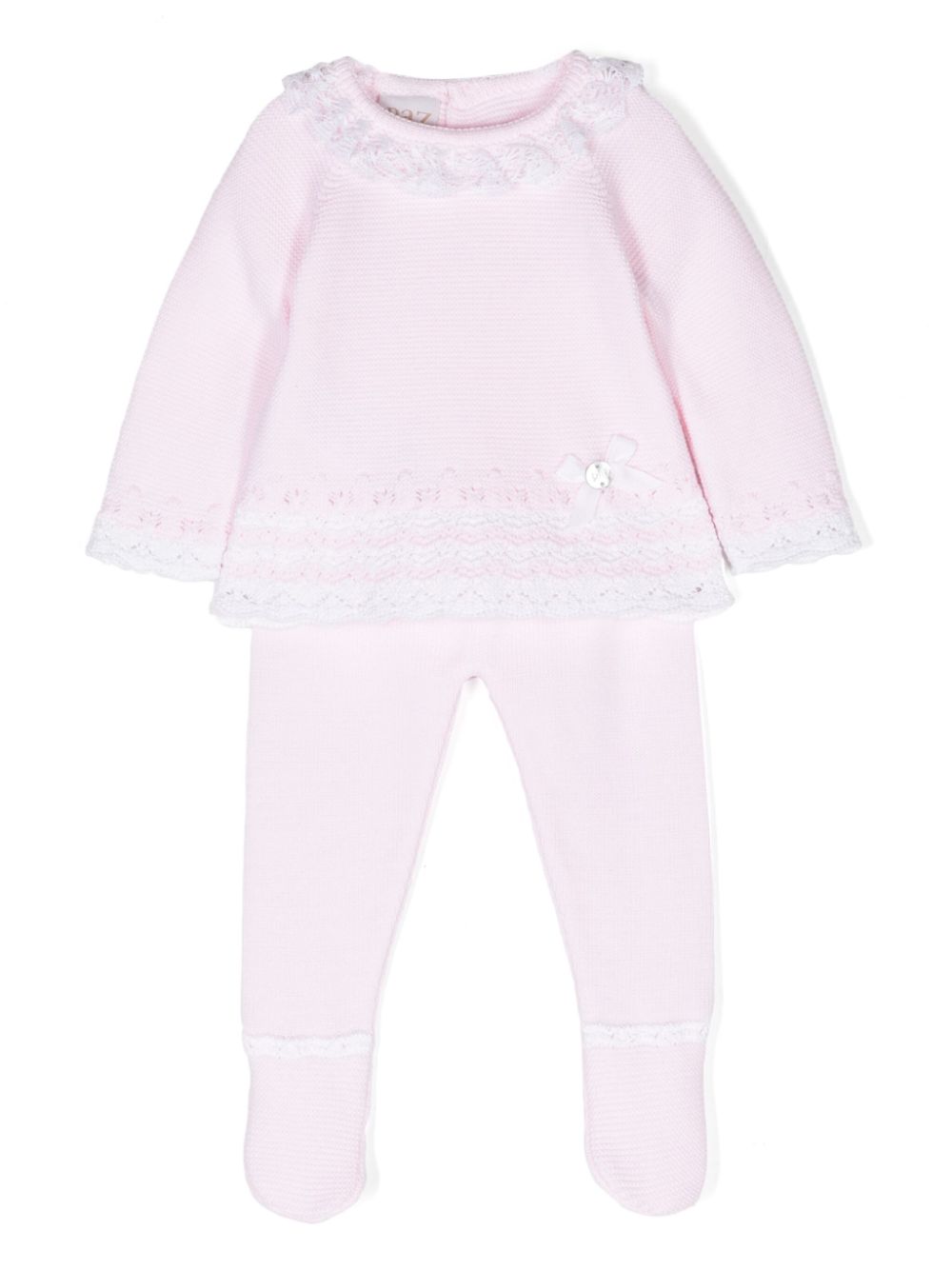 Aura cotton trousers set - Pink