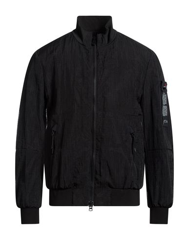 Man Jacket Black Size L Polyamide