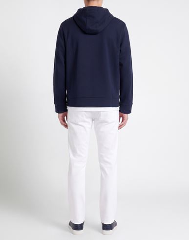 Man Sweatshirt Navy Size S Cotton, Organic cotton, Recycled polyester