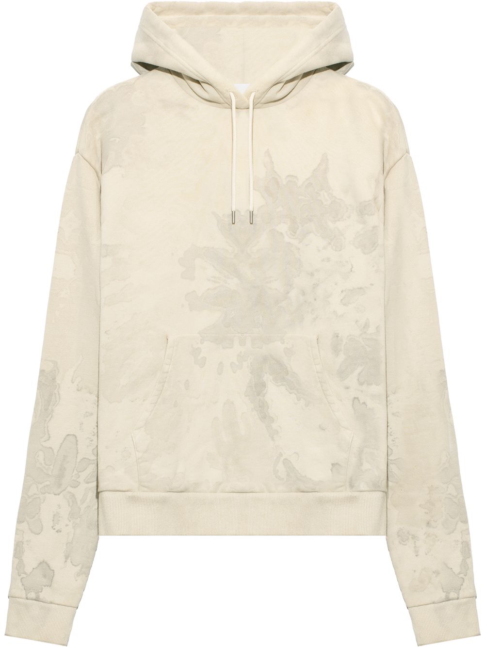 Beach rib-trimmed cotton hoodie - Neutrals
