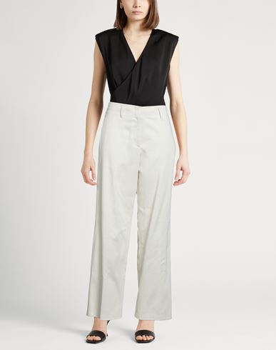 Forte_forte Woman Pants Off white Size 1 Cotton, Polyamide