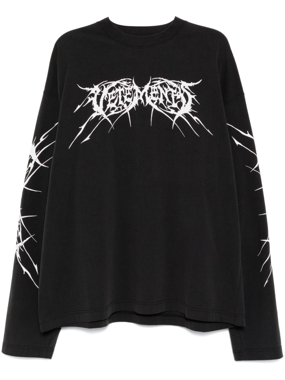 Graphic-print T-shirt - Black