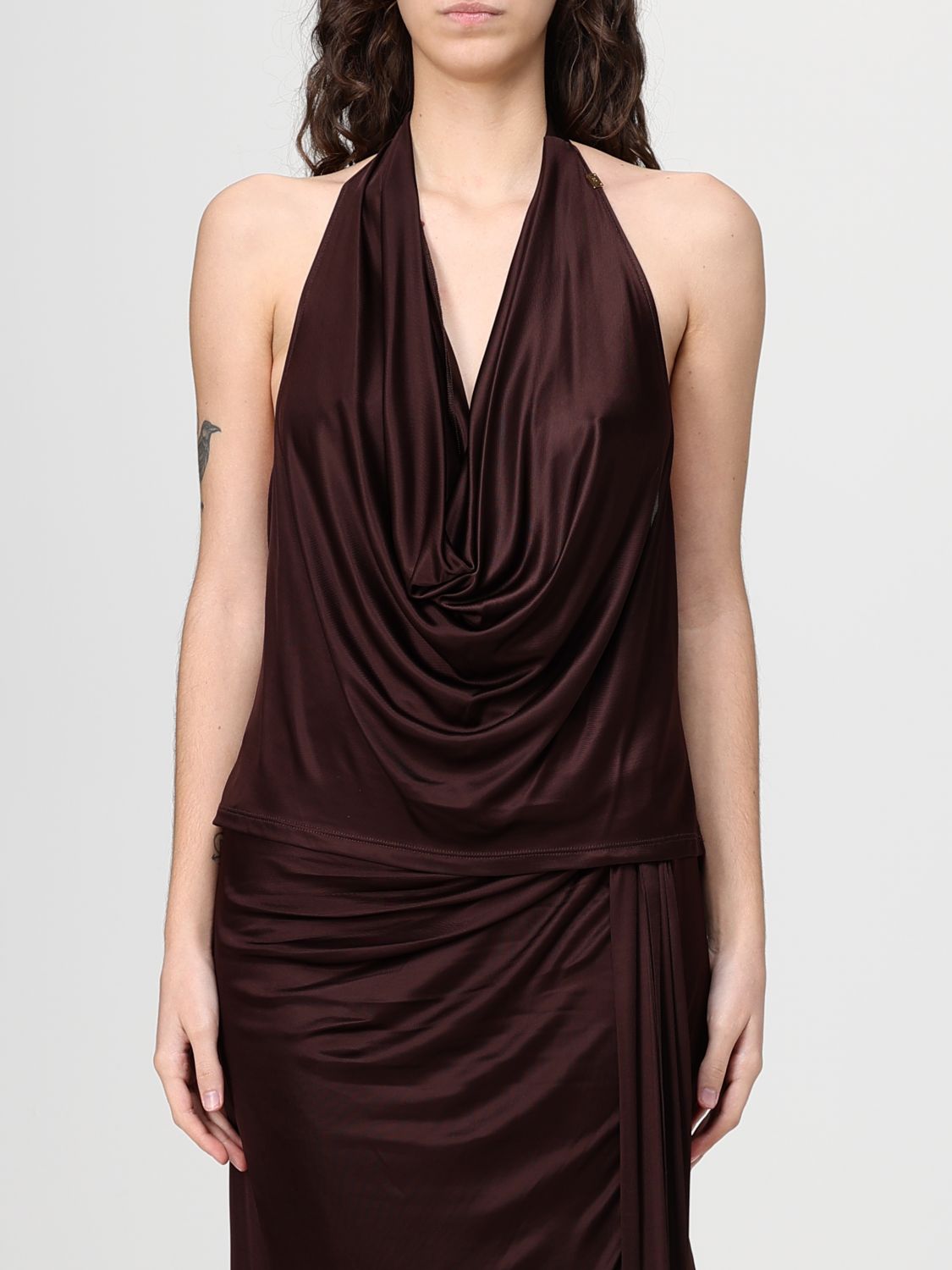 Top Woman color Red
