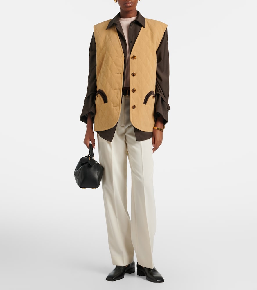 Blazé Milano Suffolk quilted cotton vest