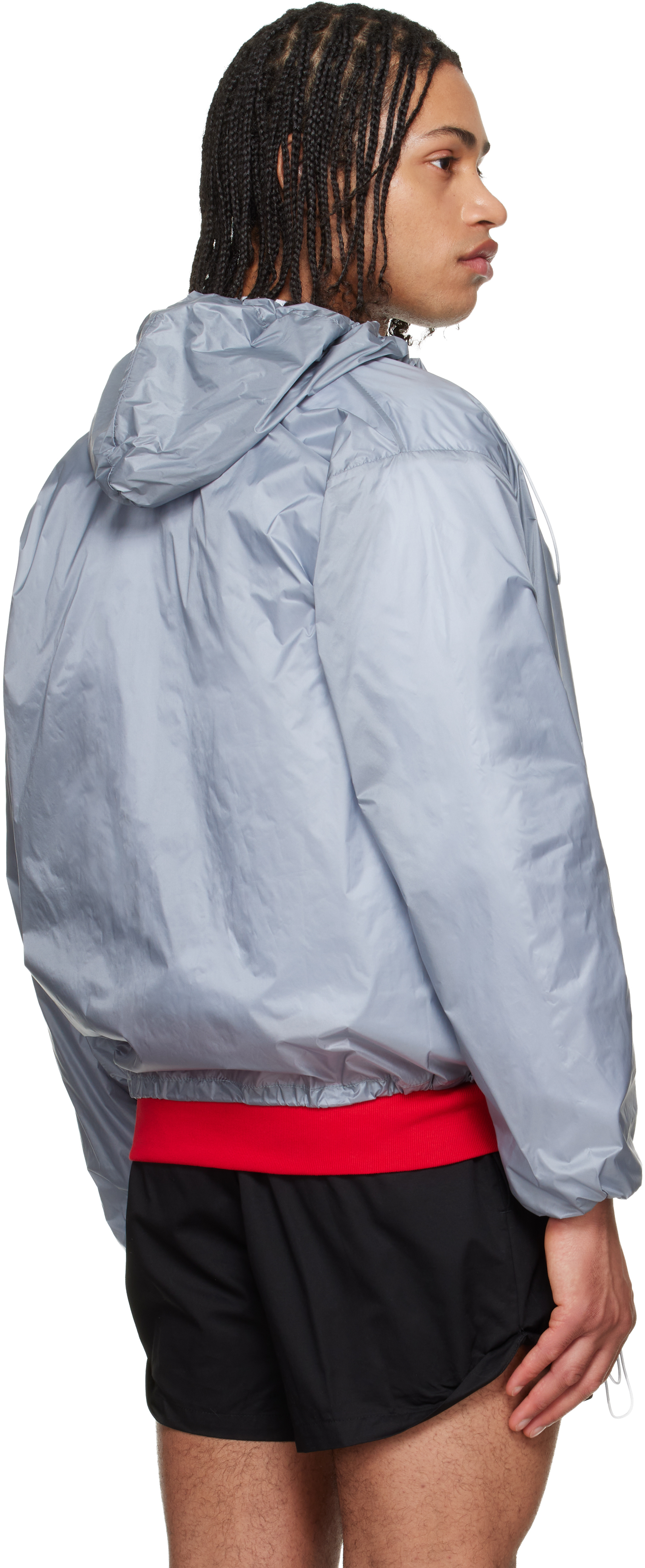 Gray Light-Weight Cord Jacket