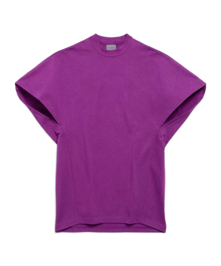 Women's Structured T-shirt in Violet