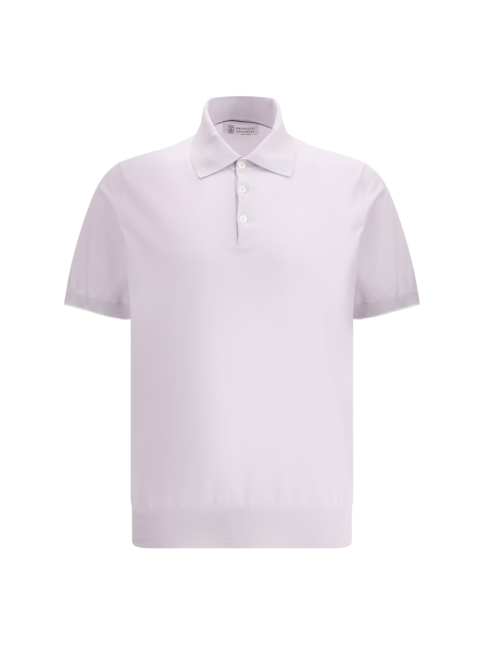 Cotton polo shirt - Pink