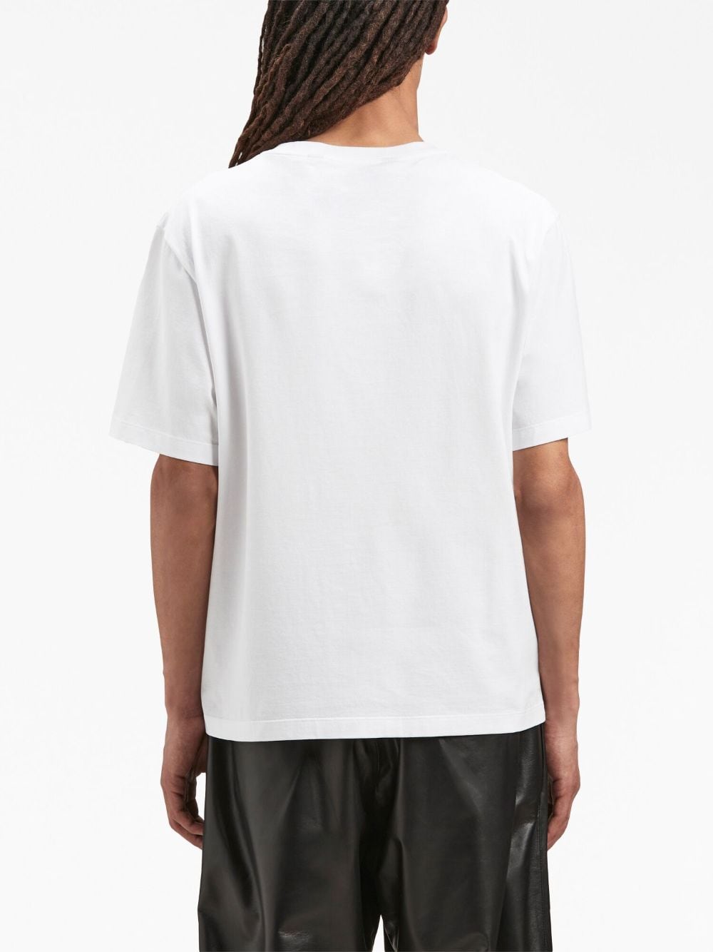 Logo-print crew-neck T-shirt - White