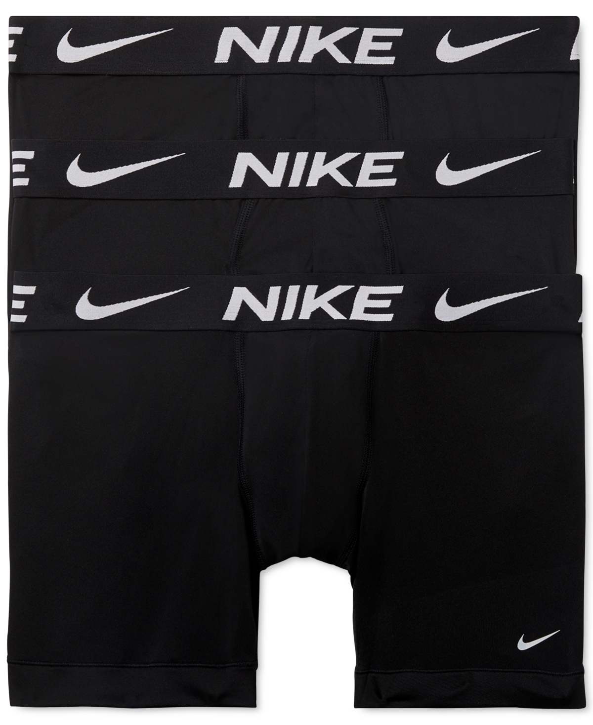 Men's 3-Pack Dri-Fit Essential Micro Boxer Briefs - Black