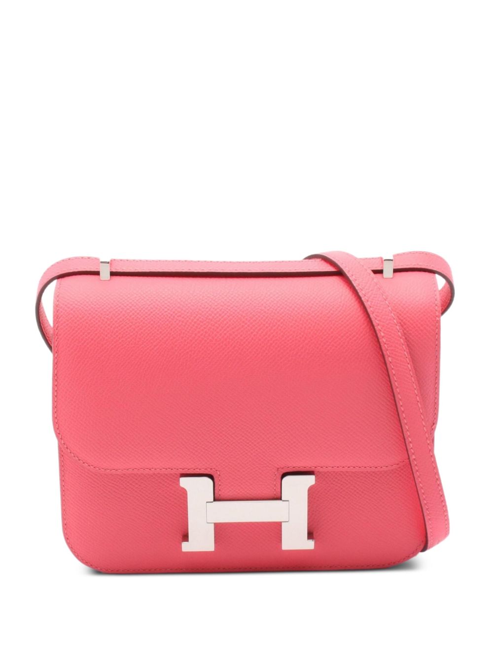 2023 Constance leather crossbody bag - Pink