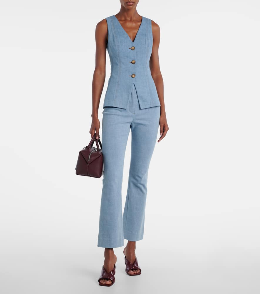 Avalina denim vest