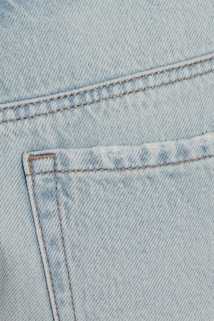 Denim Festival Shorts - Blue - Women Clothing