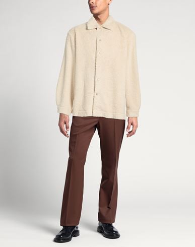 Séfr Man Shirt Beige Size L Polyester