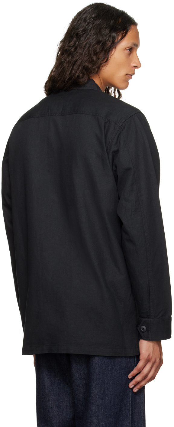 Maharishi Black 5200 Hemp Jungle Utility Jacket