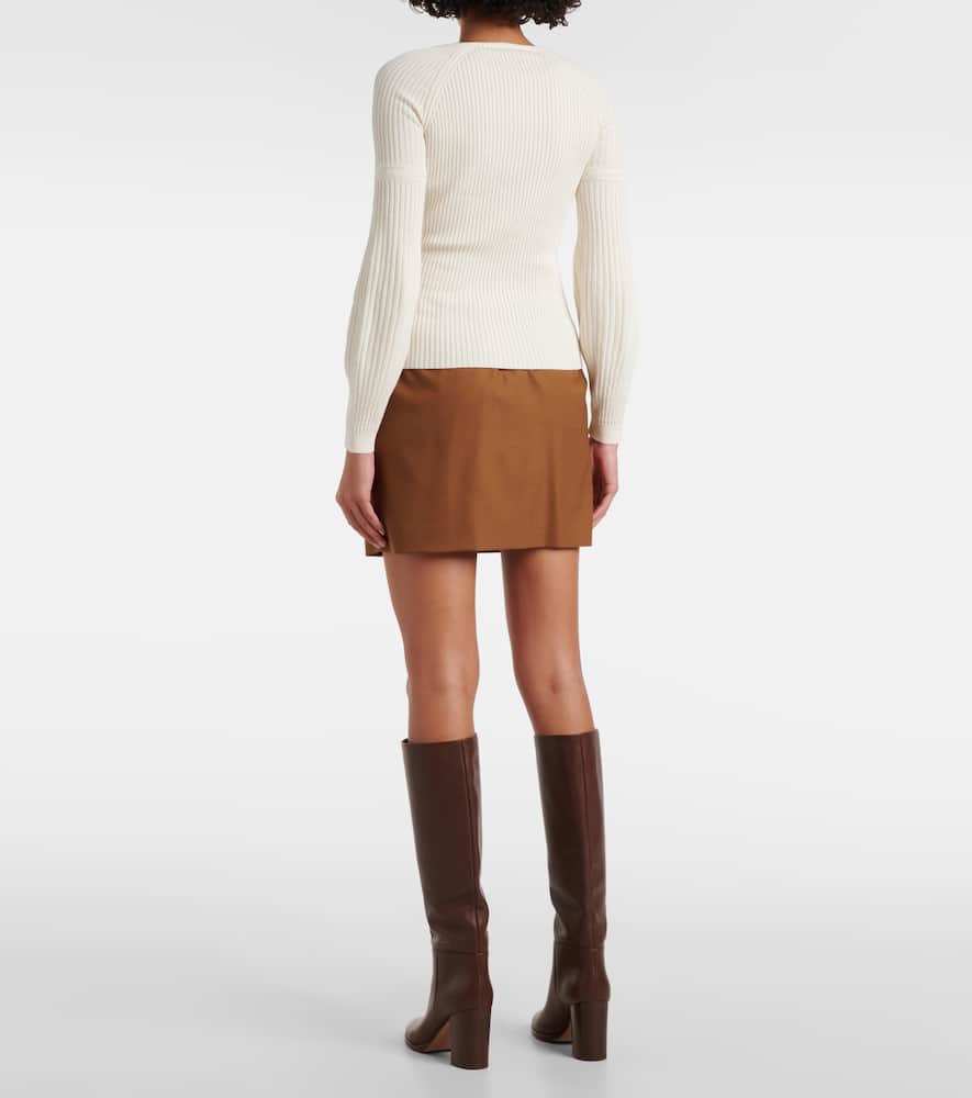 Gioiosa ribbed-knit cotton sweater