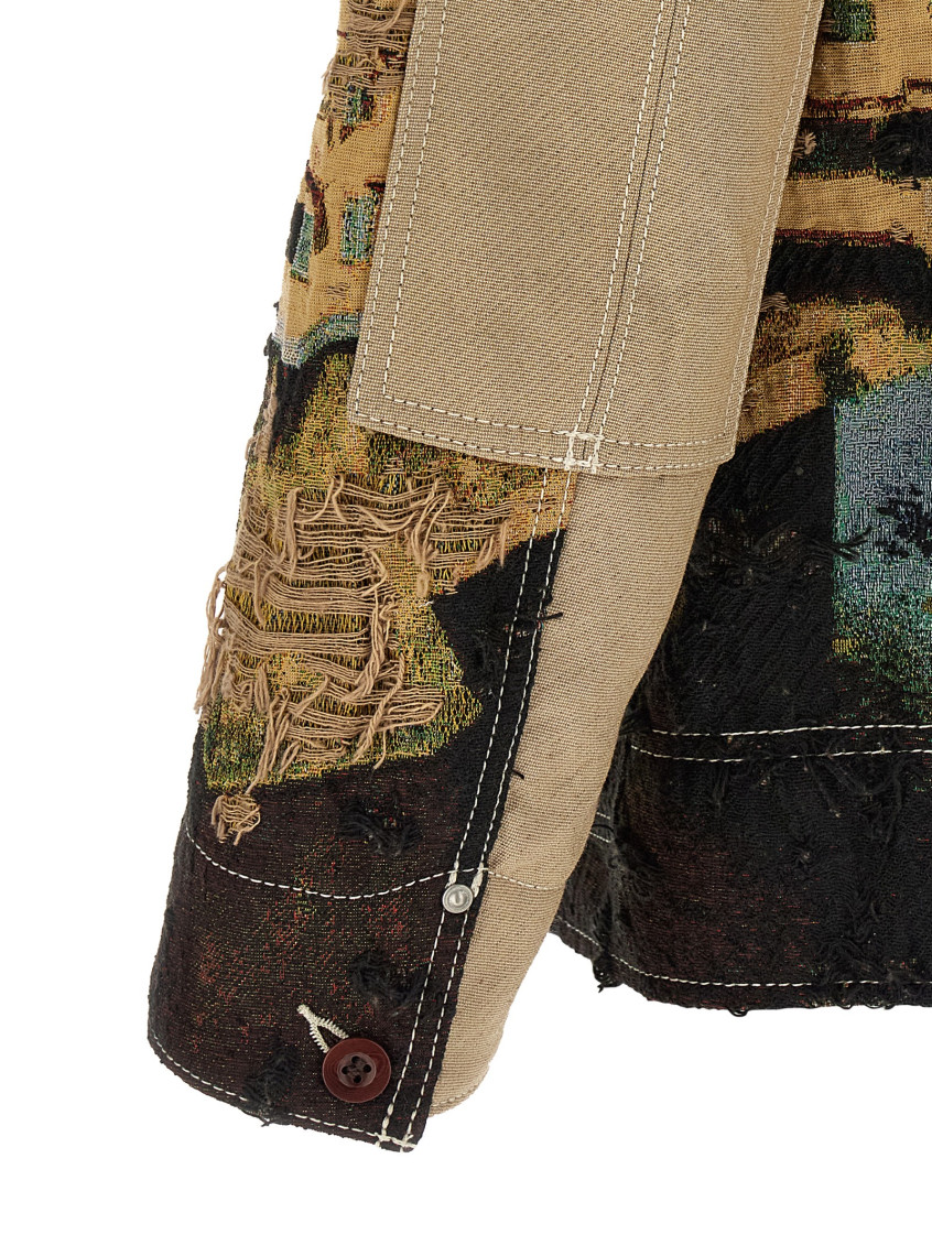 Jacquard Square Jacket