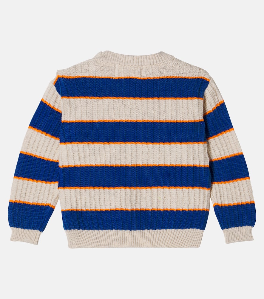 Baby striped cotton sweater