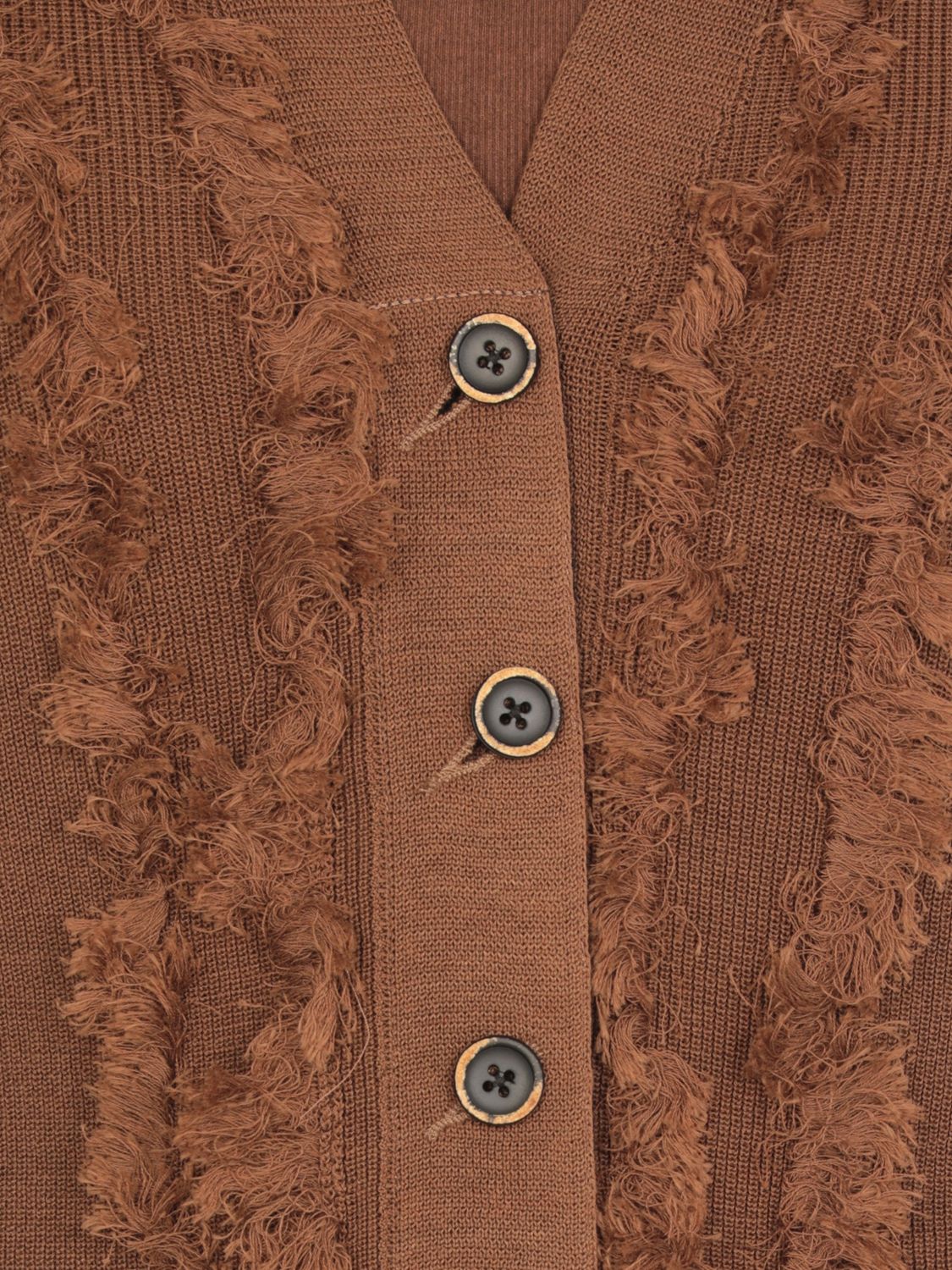 Cardigan Woman color Brown