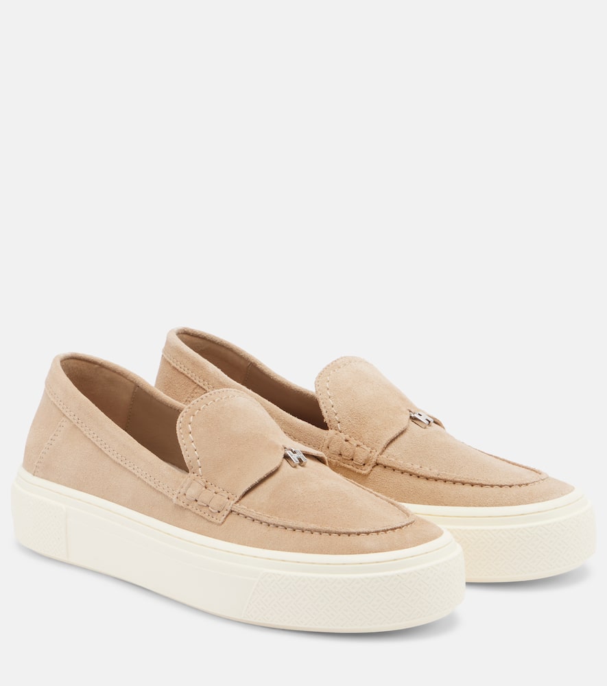 Crosswind suede loafers