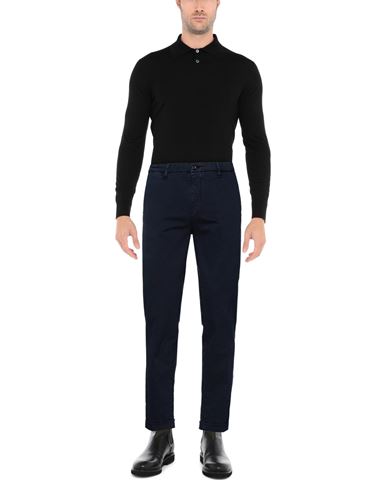 Man Pants Midnight blue Size 28 Cotton, Elastane