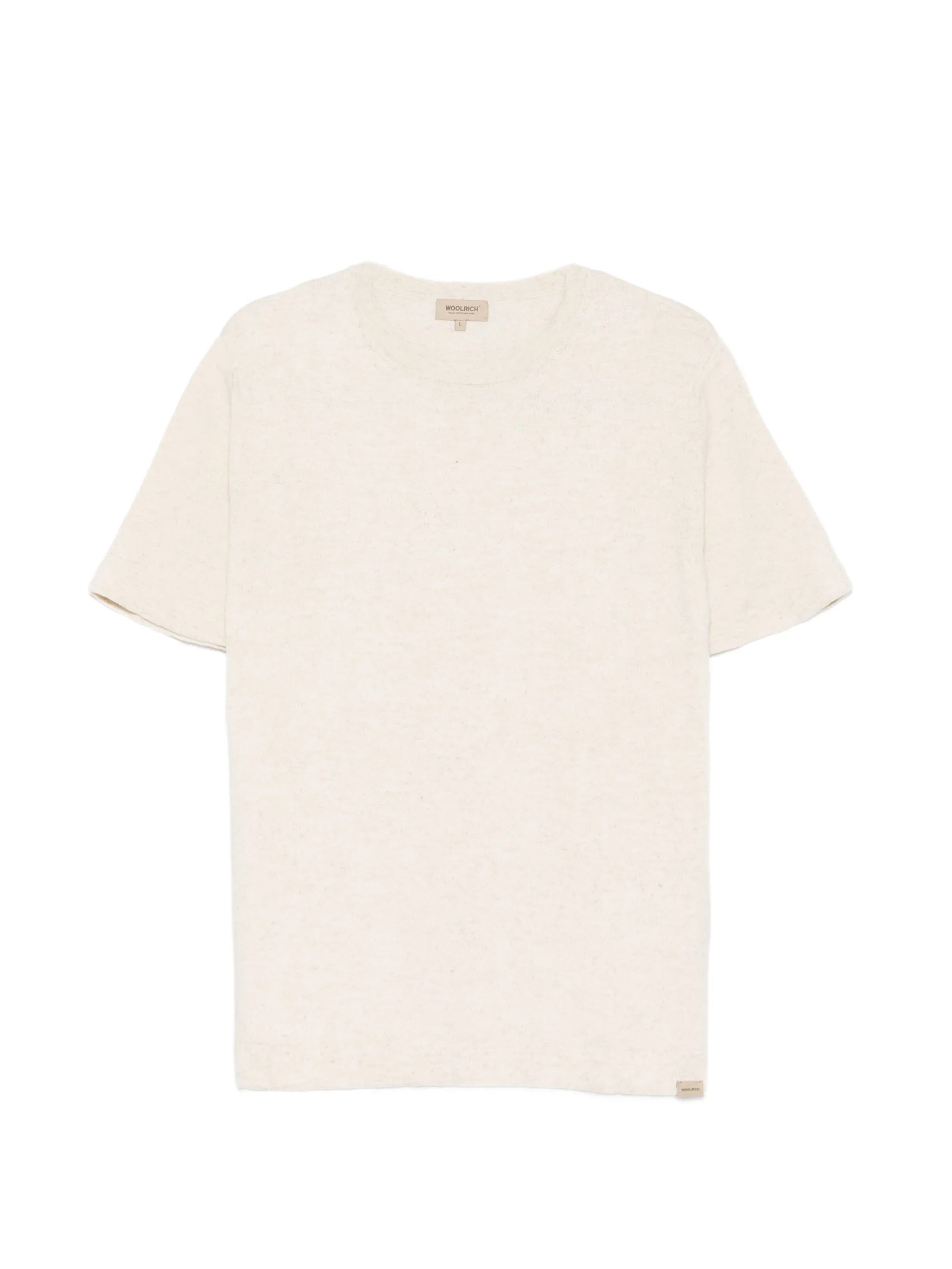 Men's Cotton-Linen Knit Short-Sleeve T-Shirt