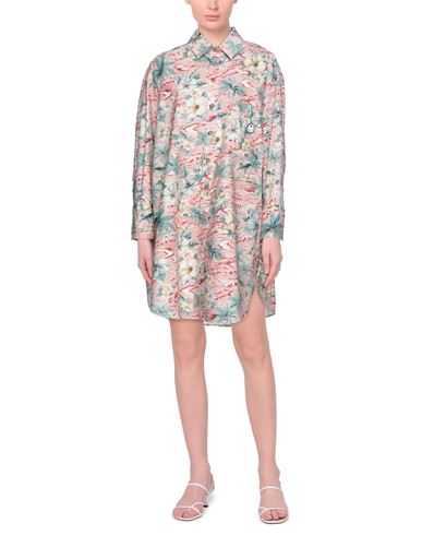 Woman Mini dress Pink Size 4 Cotton