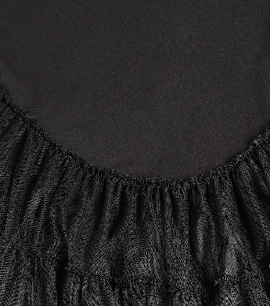 Caroline Bosmans Jersey and tulle dress