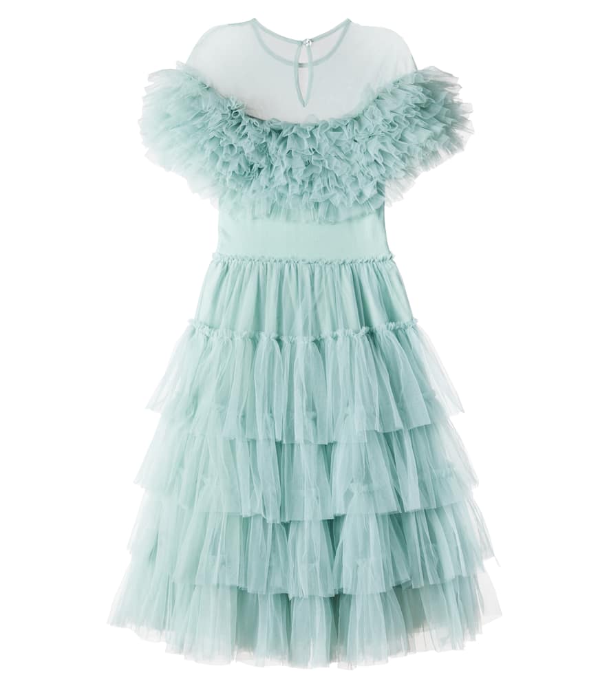Pondersoa ruffled tulle dress