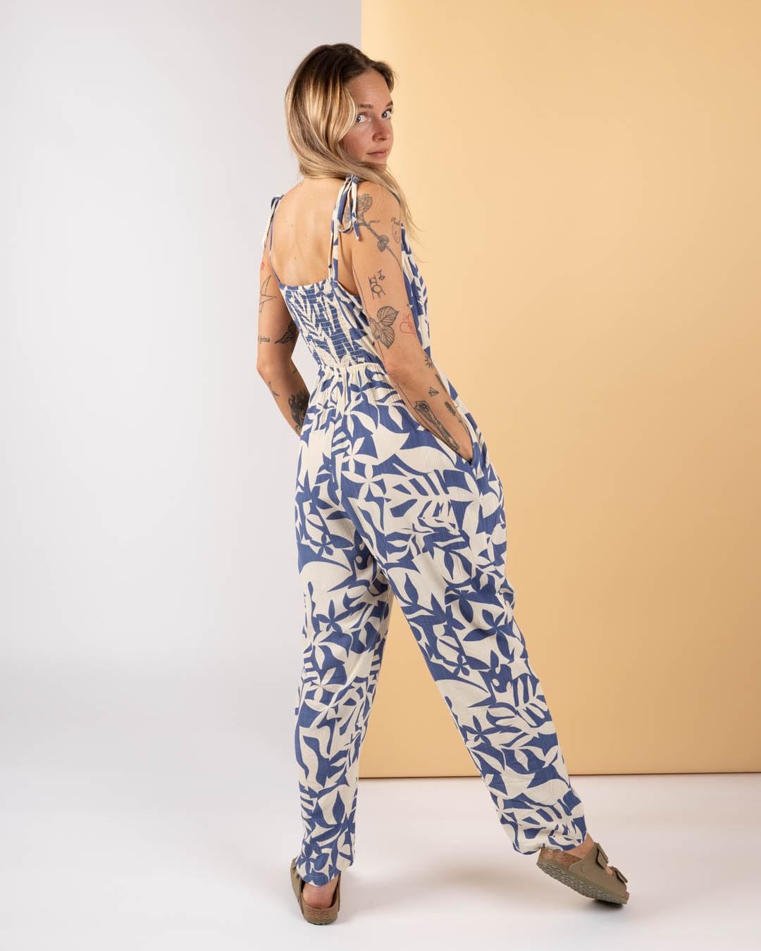 Saltrock Balance Womens Jumpsuit in Blue