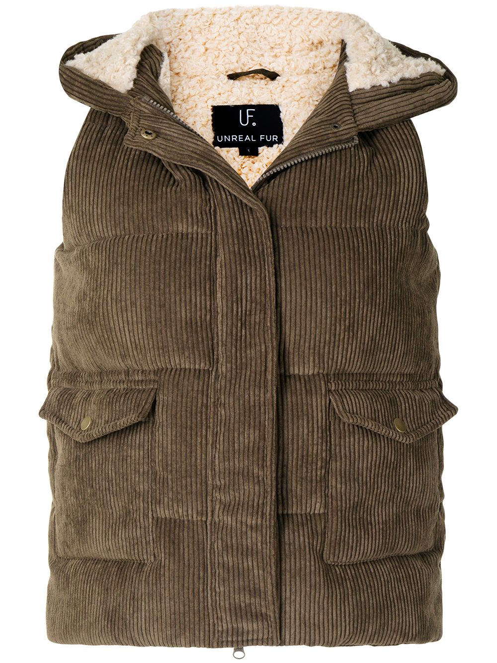 Berkeley padded vest - Brown