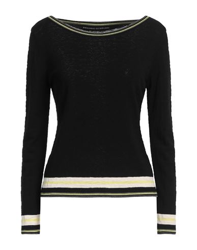 Ermanno Scervino Woman Sweater Black Size 8 Viscose, Polyester