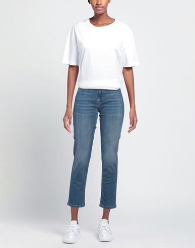 Woman Jeans Blue Size 26 Cotton, Organic cotton, Elastomultiester, Elastane