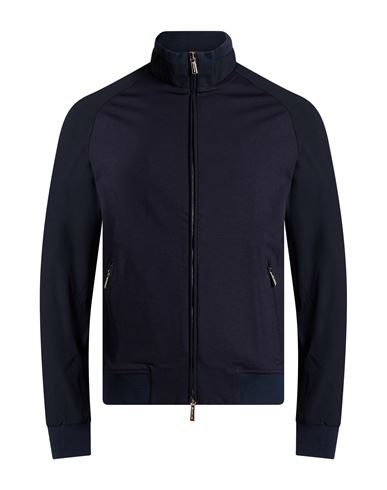 Man Sweatshirt Navy Size 36 Viscose, Polyamide, Elastane