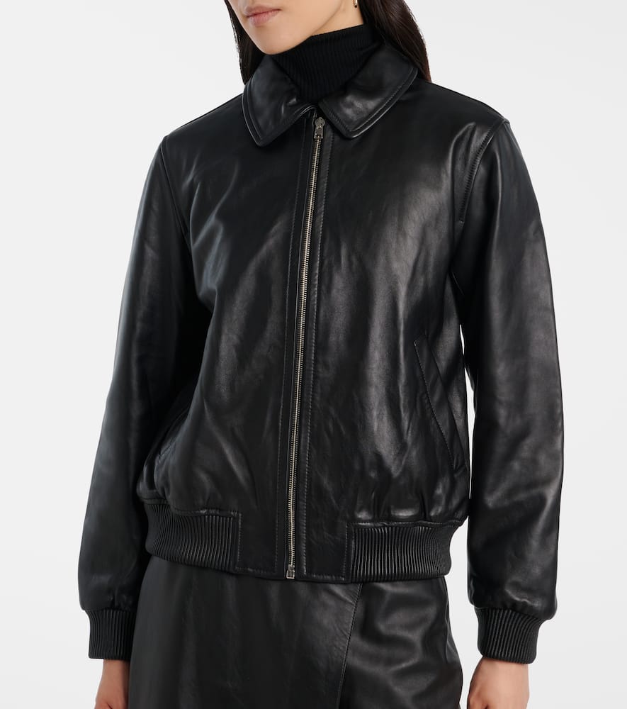Leather jacket
