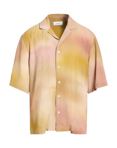 Man Shirt Sand Size S Viscose