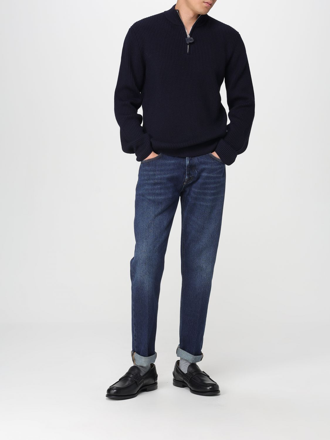 Sweater Men color Blue
