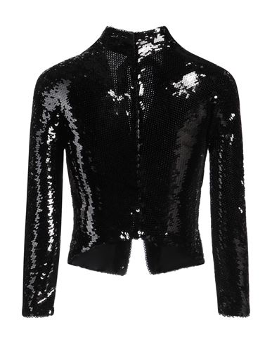 Woman Jacket Black Size M Polyester, Elastane