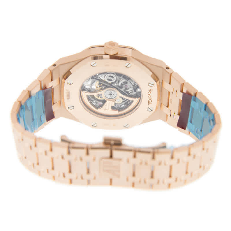 Royal Oak Double Balance Wheel Openworked Automatic Mens Watch 15407OR.OO.1220OR.01