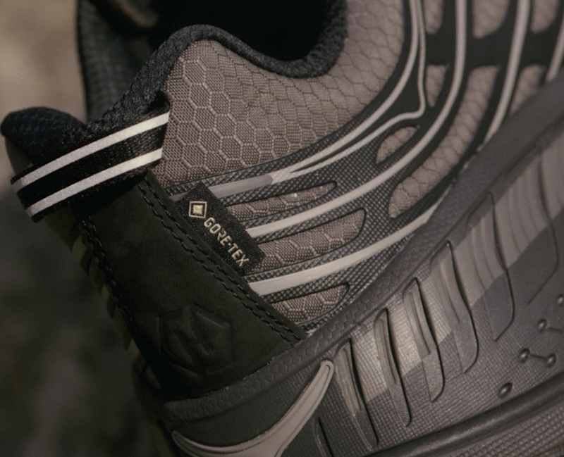 HOKA Stinson Evo GTX HAVEN Shoes in Jet Black/Tarmac
