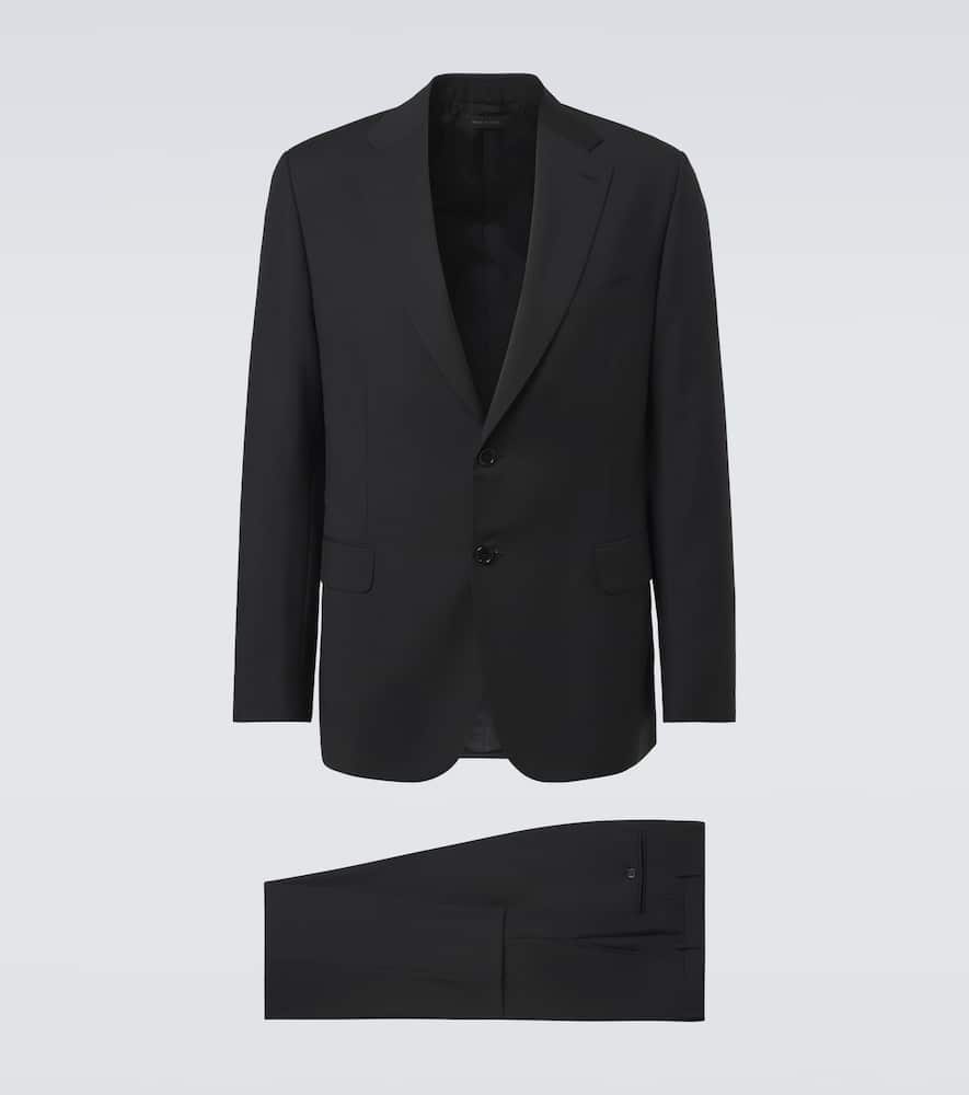 Wool and mohair suit