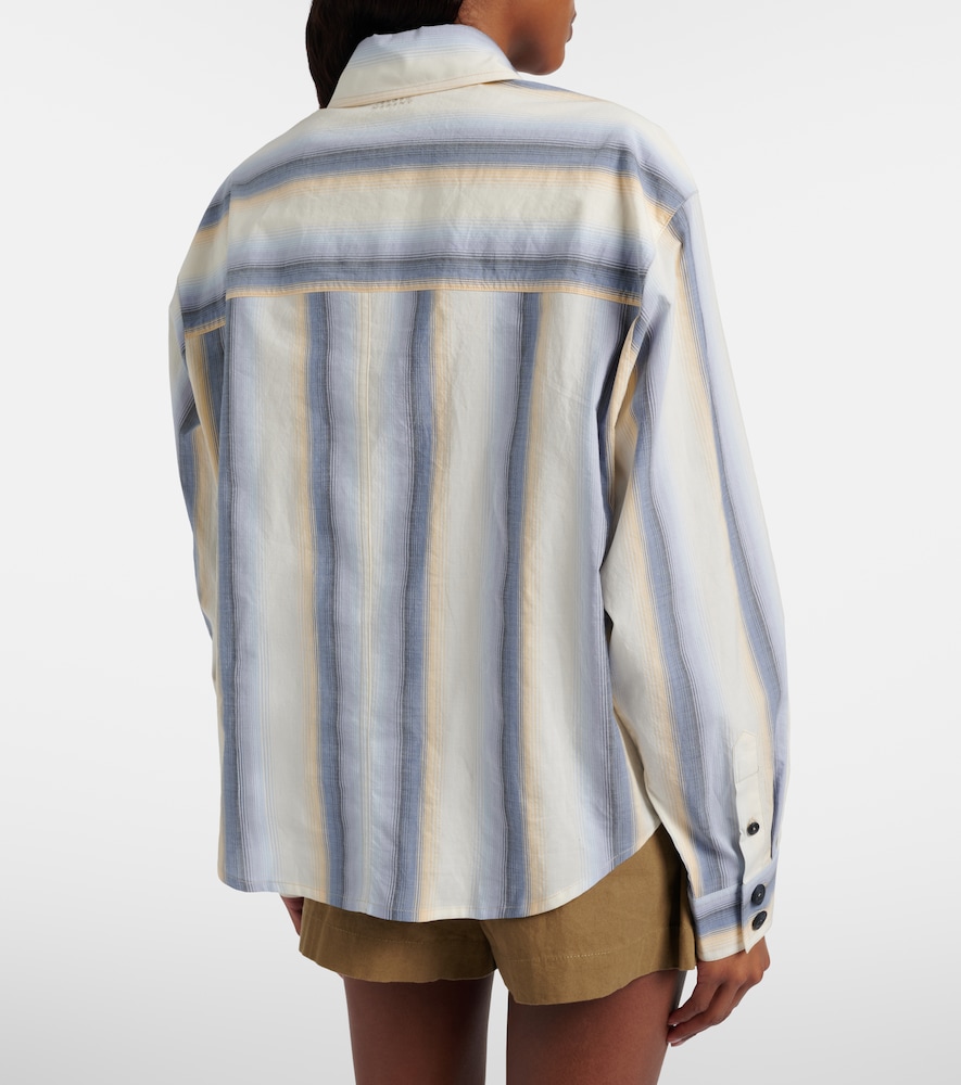 Mahvane striped cotton shirt