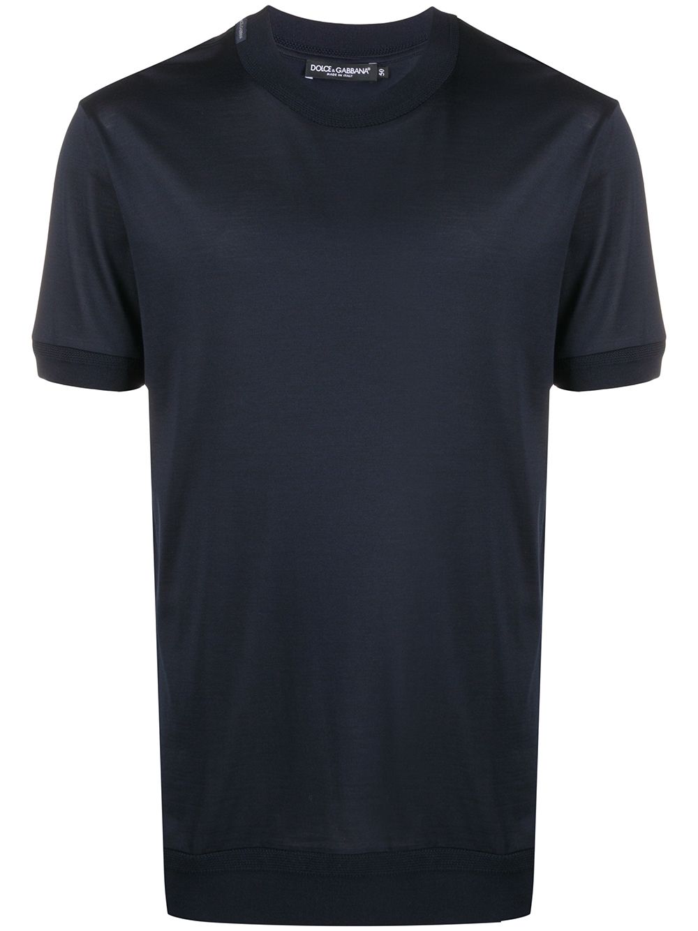 Logo patch T-shirt - Blue