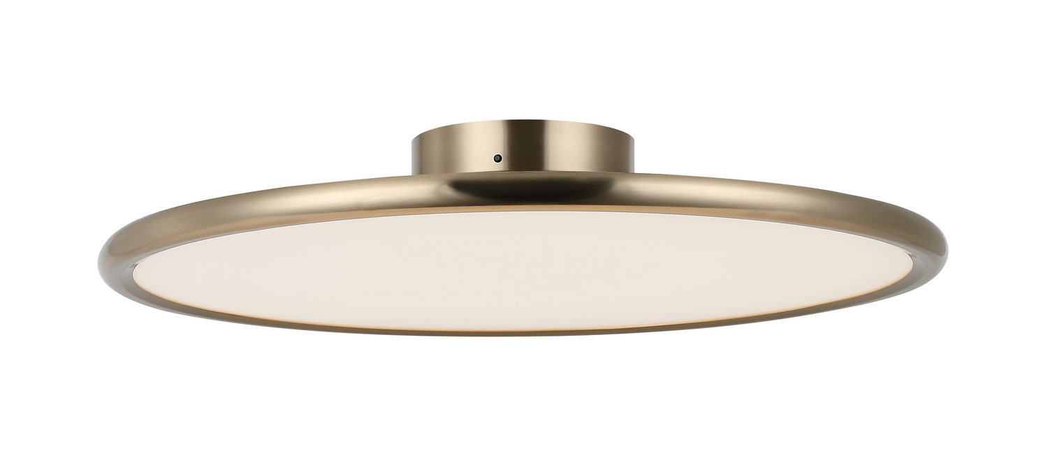 Champagne Gold LED Wall Sconce Ceiling Mount from the Piper Collection
