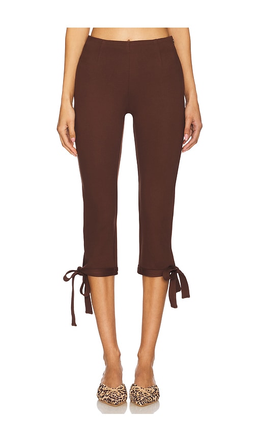 Miaou Emma Capri in Chocolate. S. Also in