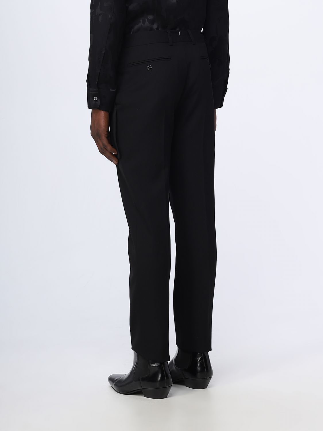 Pants Men color Black
