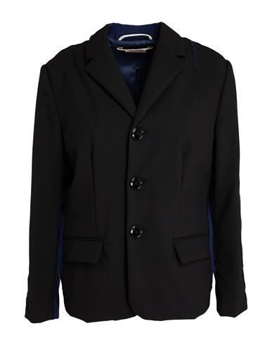 Woman Blazer Black Size 10 Virgin Wool