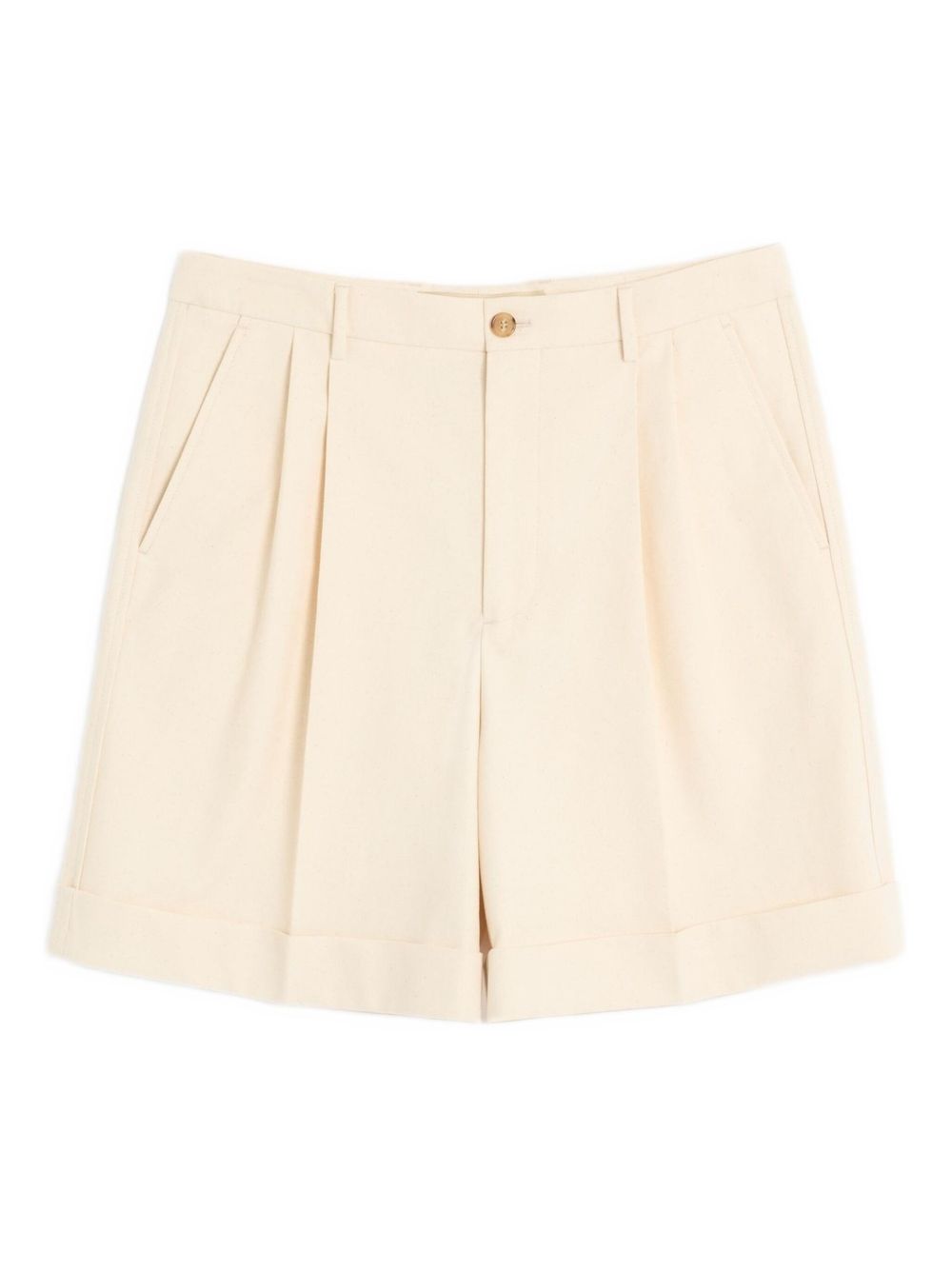 Valentino Garavani cuffed Bermuda shorts - Neutrals