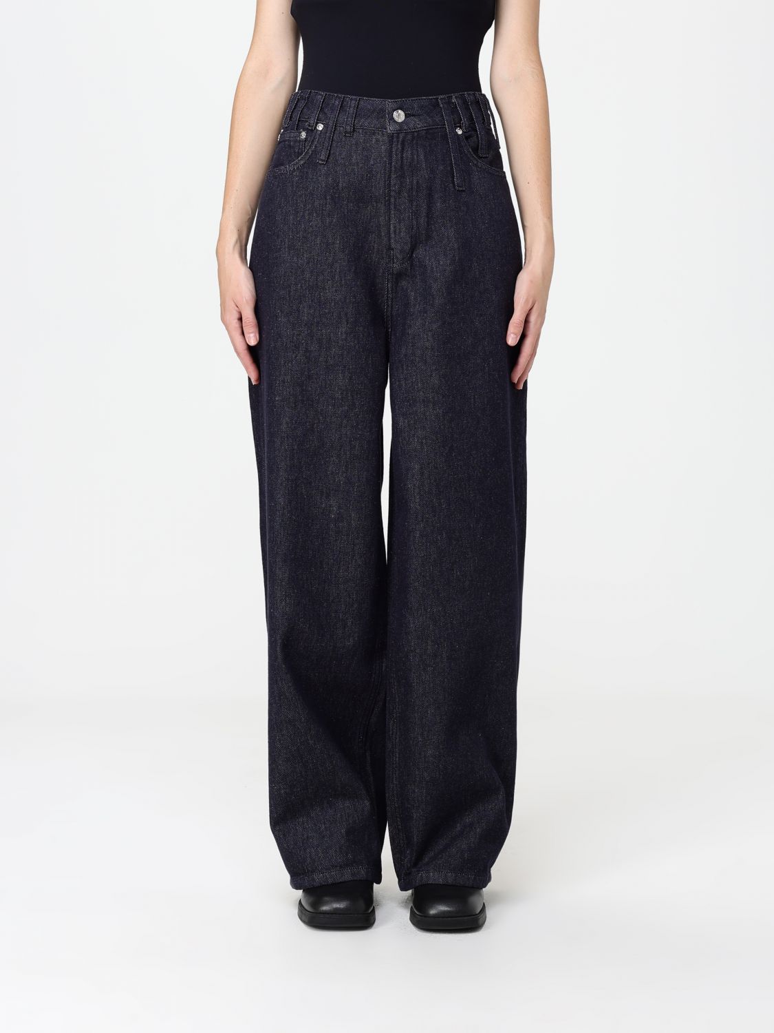 Jeans Woman color Denim