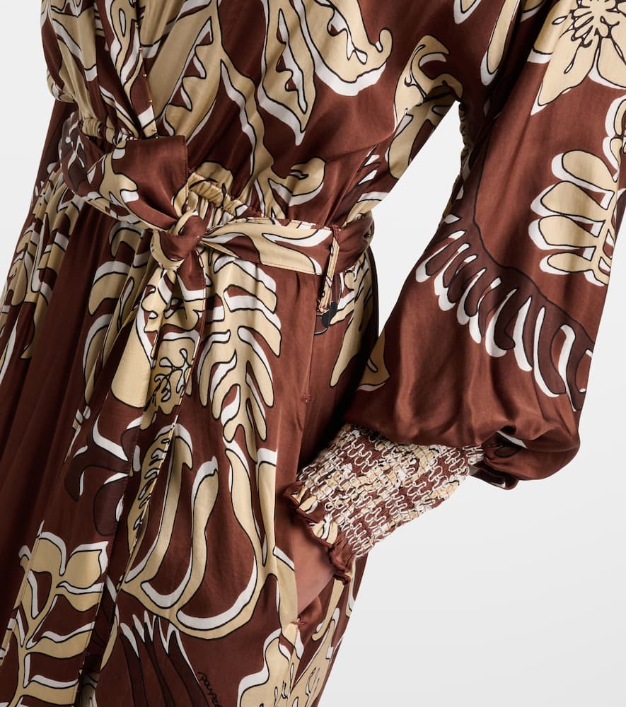 Kristen printed maxi dress