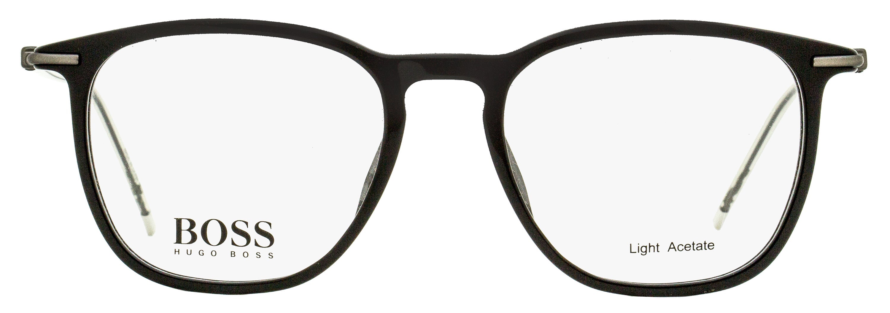 B1313 Pantos Acetate Eyeglasses — Black